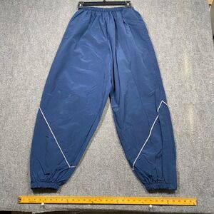 Skillcraft Mens Us Navy Medium‎ Regular Blue Nylon Track Pants Joggers